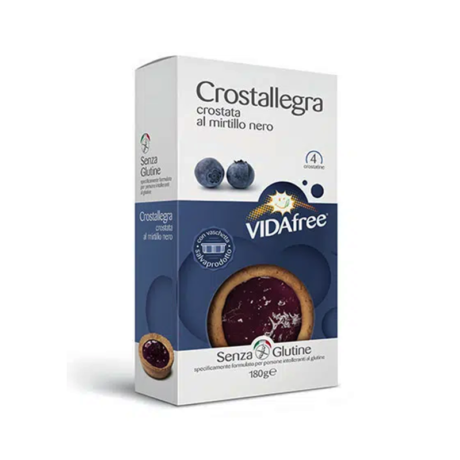 Crostallegra mirtillo nero - Vidafree